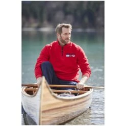 Fleece-Sweatshirt SIETSE Rot -Jan Vanderstorm server 868