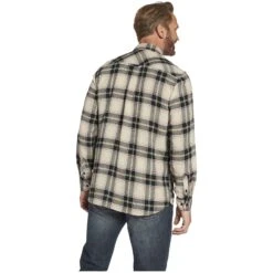 Hemd BROAK Beige Kariert -Jan Vanderstorm server 87