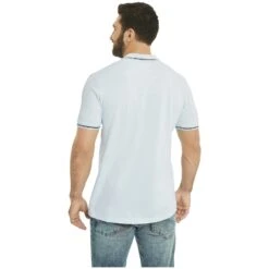 Doppelpack Poloshirt BERAU Hellblau Dunkelblau -Jan Vanderstorm server 889