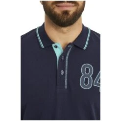 Doppelpack Poloshirt BERAU Hellblau Dunkelblau -Jan Vanderstorm server 891