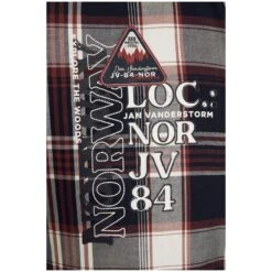 Hemd KEKE Dunkelblau Kariert -Jan Vanderstorm server 957