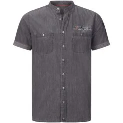 Kurzarmhemd LUZZA Grau